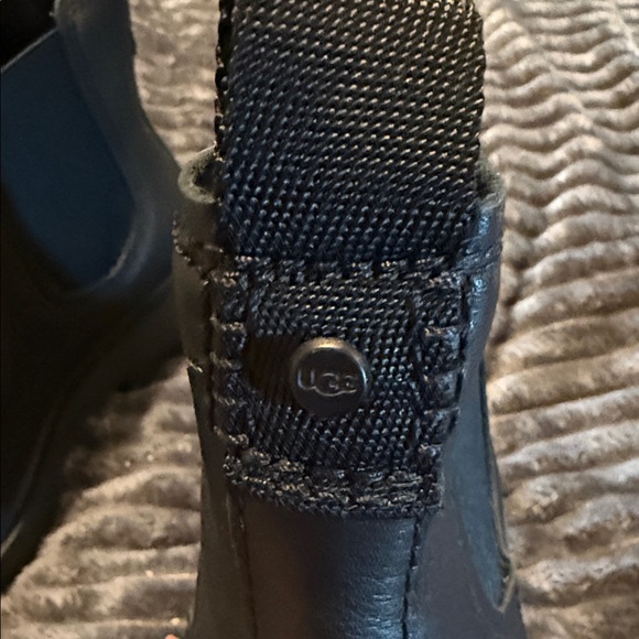 UGG Classic Black Ankle Booties. S111 - Picture 5 of 9